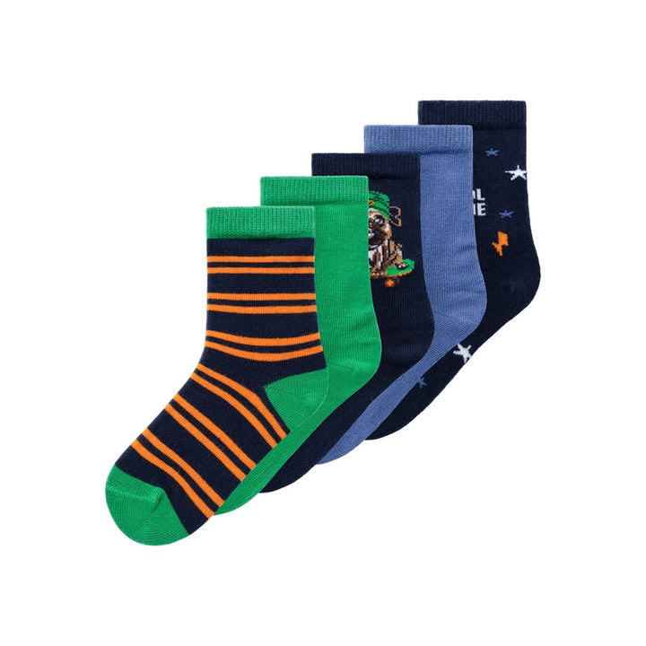 Mini sokken VAGN 5P Dark Sapphire