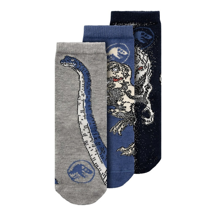 Mini sokken NOUR JURASSIC 3PK India Ink
