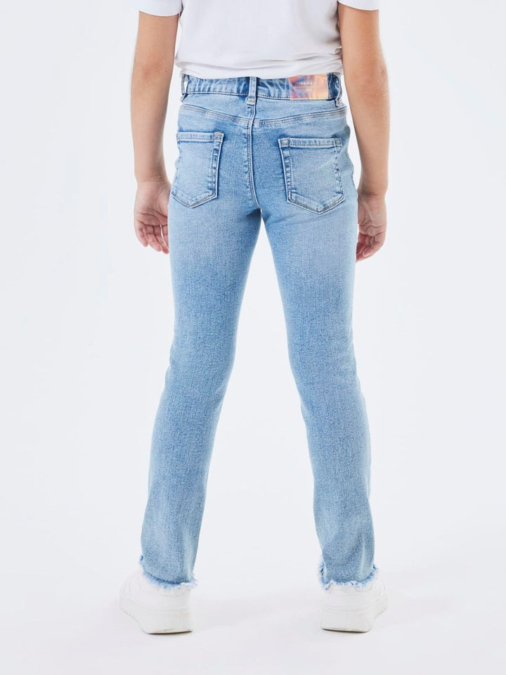 Kinderjeans POLLY Hellblaue Denim Skinny Fit