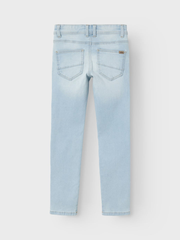 Kids spijkerbroek THEO Light Blue Denim Xslim Fit
