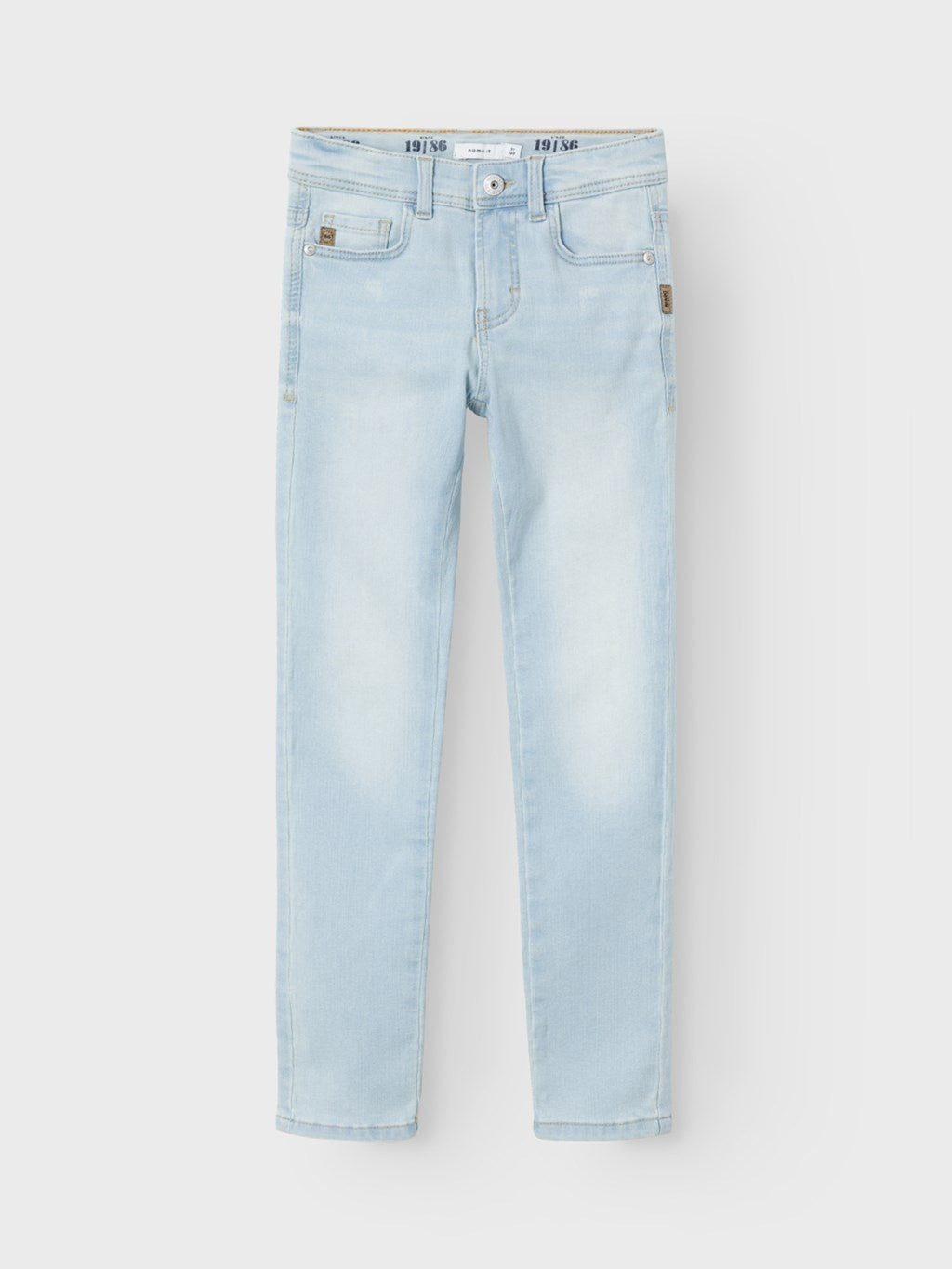 Kids spijkerbroek THEO Light Blue Denim Xslim Fit