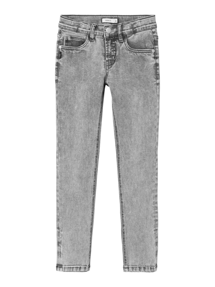 Kids spijkerbroek SILAS Light Grey Denim Xslim Fit