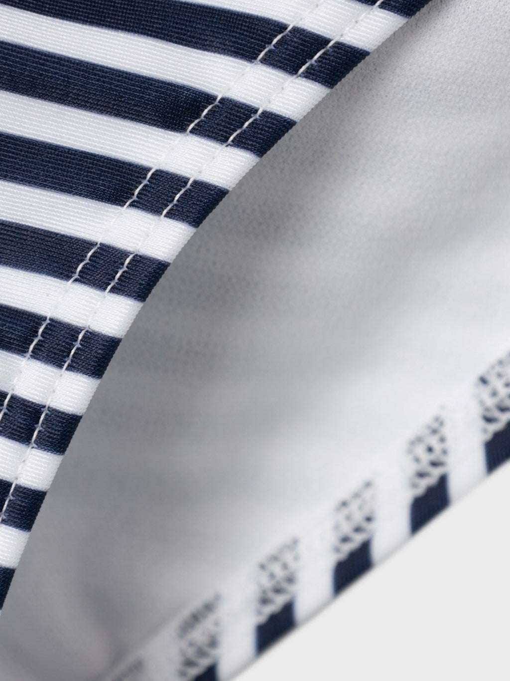 Kinderbikini ZIMONE Hellweiß Schwarz