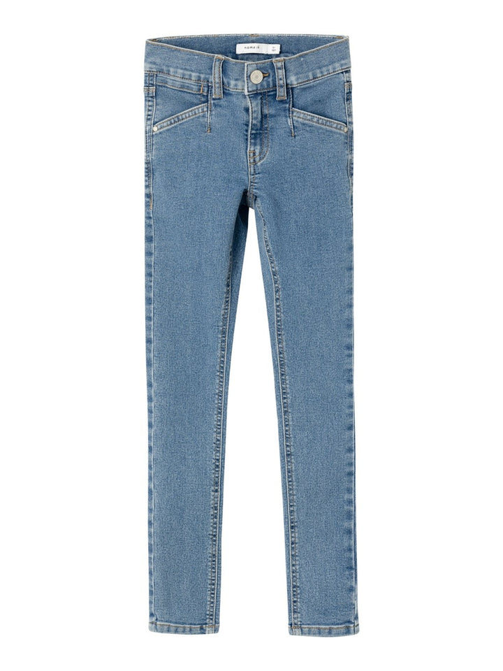 Kids spijkerbroek POLLY Medium Blue Denim Skinny Fit