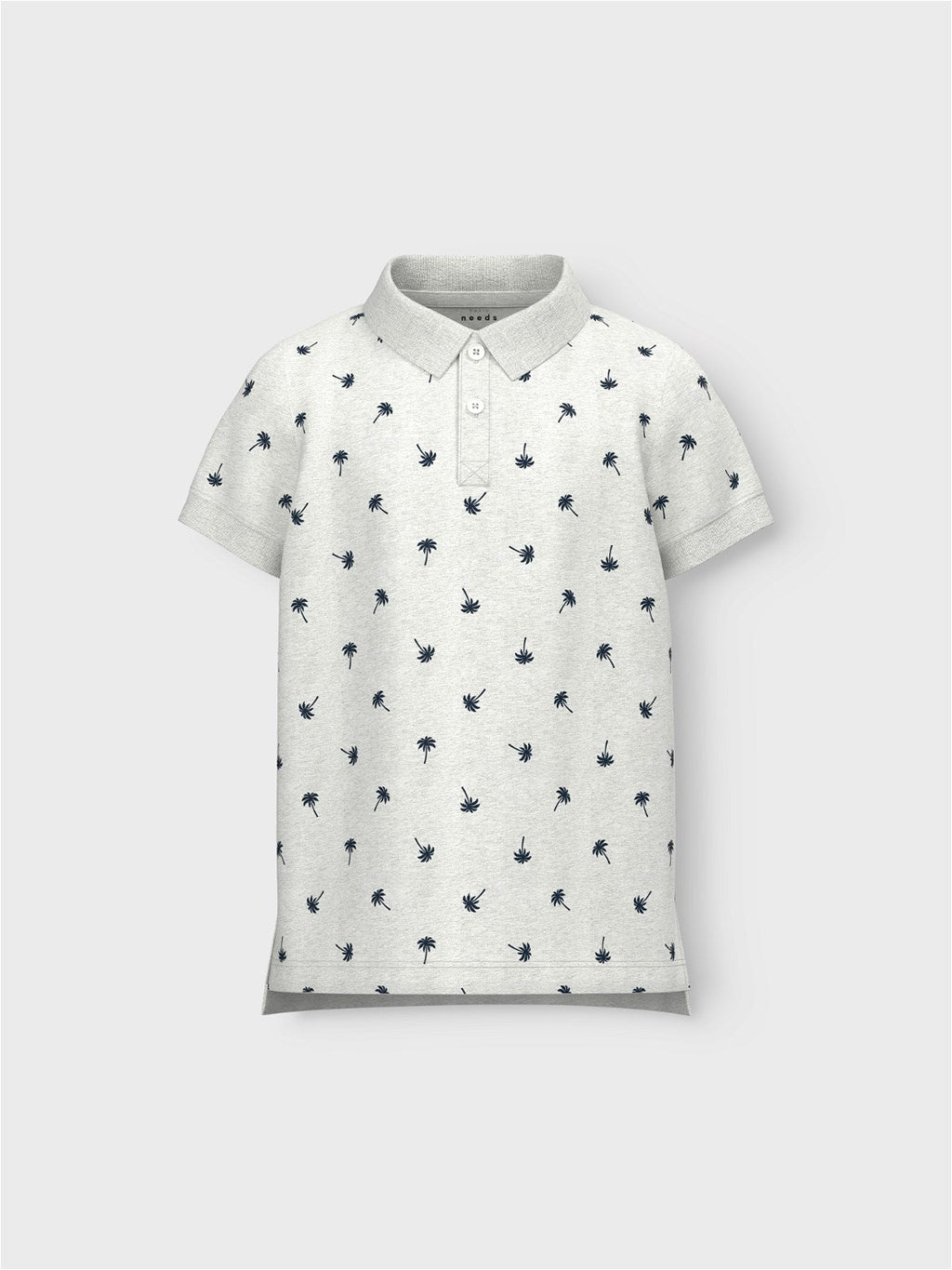 Kids polo VOLO Light Grey Melange Regular Fit