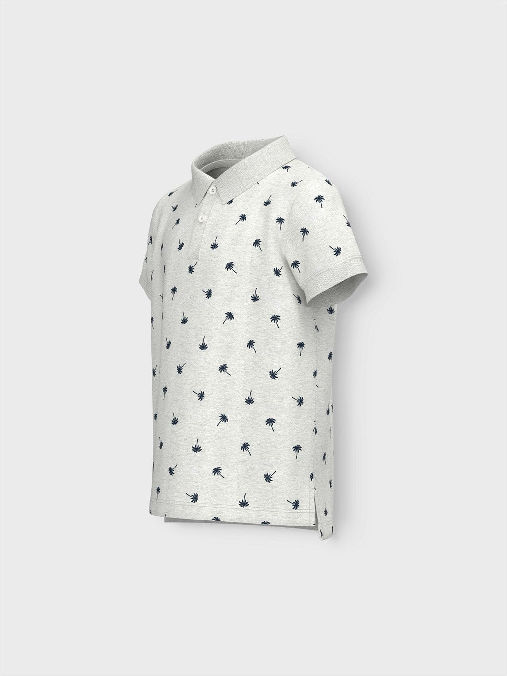 Kids polo VOLO Light Grey Melange Regular Fit