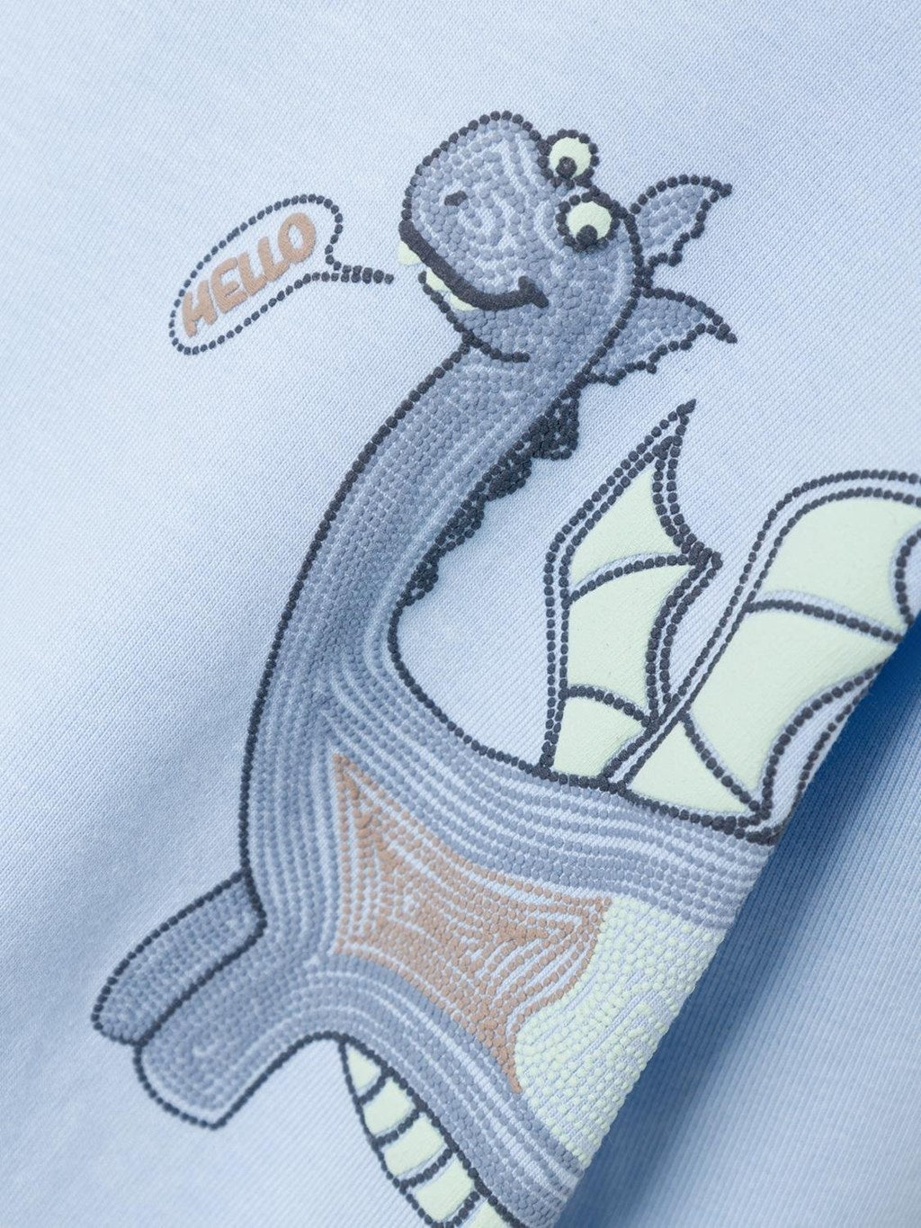 Baby longsleeve DRUM Chambray Blue