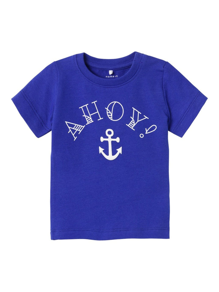 Baby T - shirt FALVIN Clematis Blue