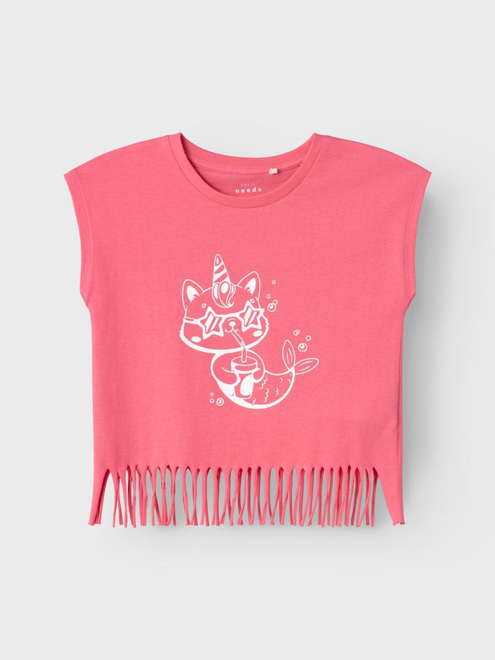 Mini T - shirt VALONE Camellia Rose Unicorn Cat Regular Fit
