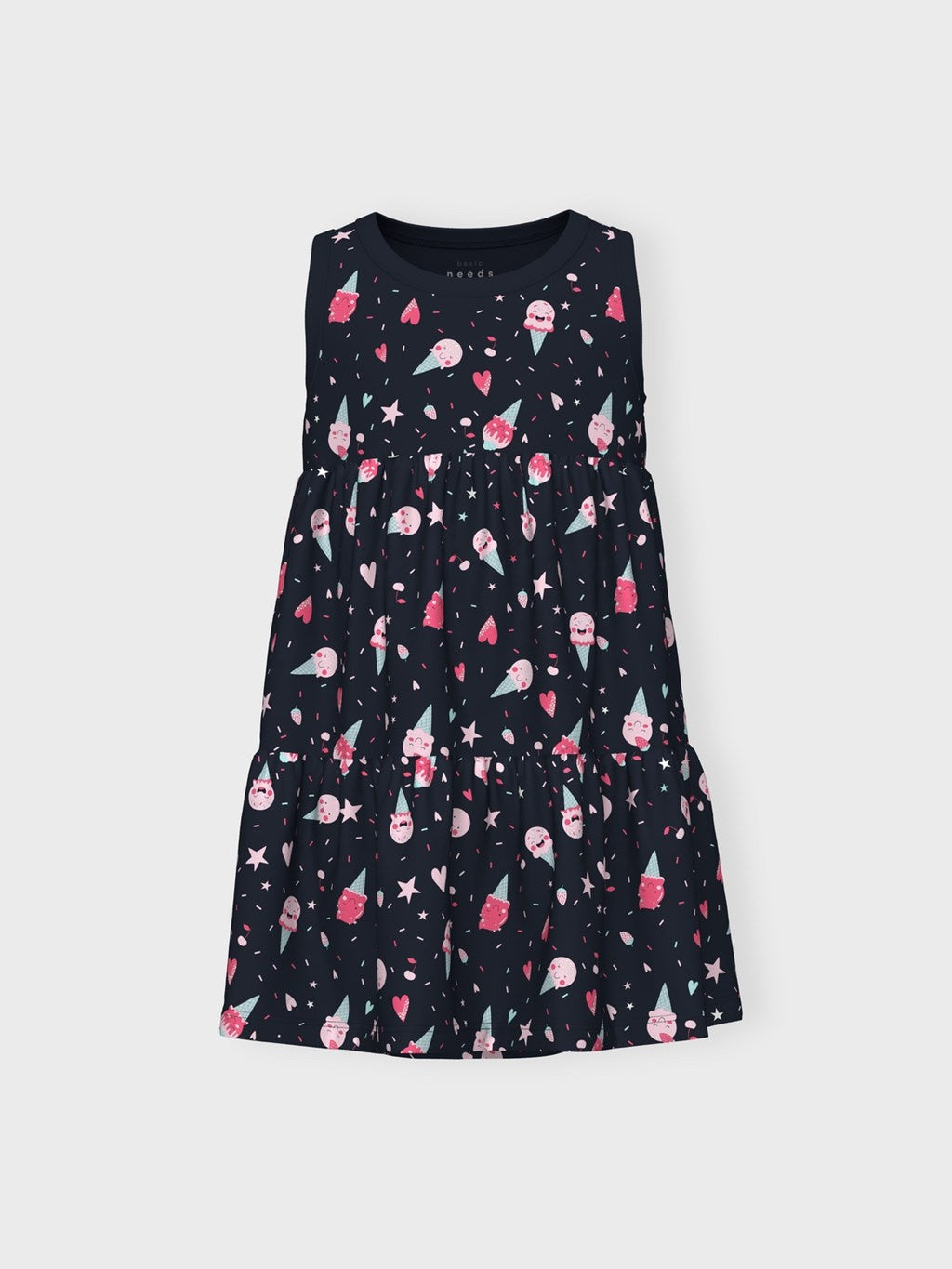 Mini jurk VIGGA Dark Sapphire Icecream Regular Fit