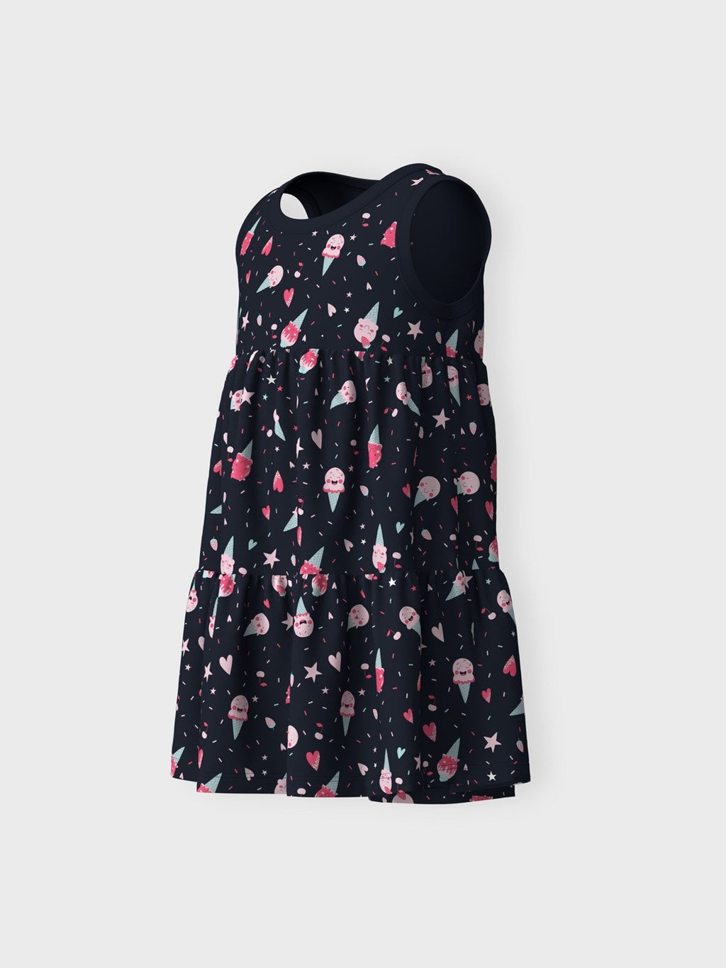 Mini jurk VIGGA Dark Sapphire Icecream Regular Fit