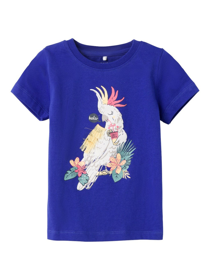 Mini top FIGN Clematis Blue Regular Fit