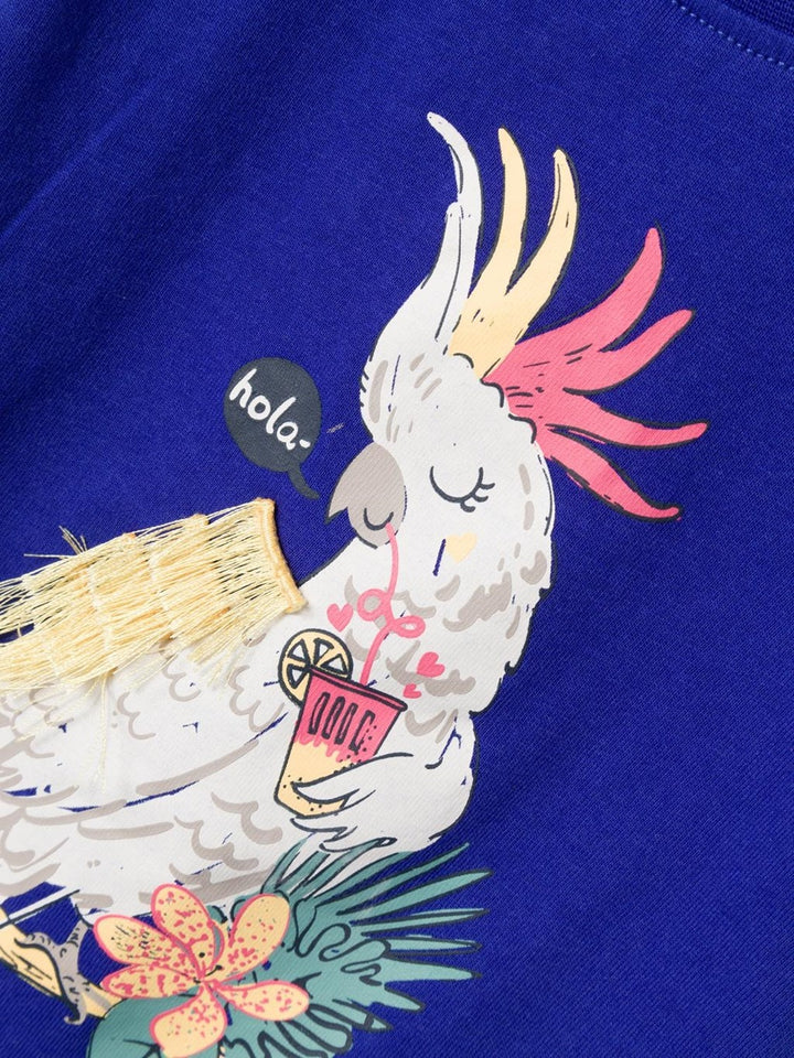 Mini top FIGN Clematis Blue Regular Fit