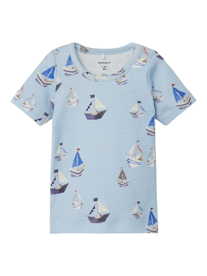 Baby T - shirt FASON Chambray Blue