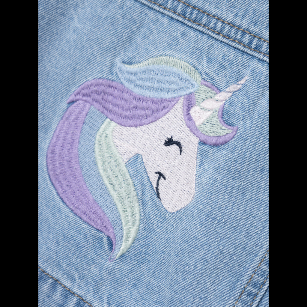 Mini spijkerjas CONNY Light Blue Denim