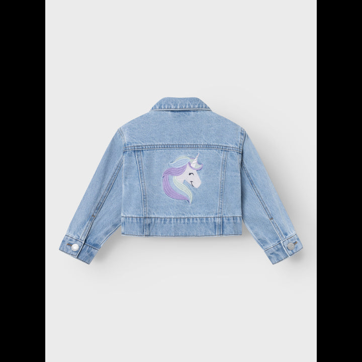 Mini spijkerjas CONNY Light Blue Denim