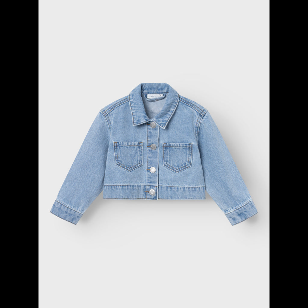 Mini spijkerjas CONNY Light Blue Denim