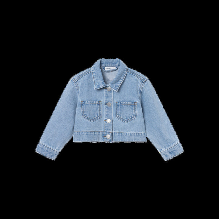 Mini spijkerjas CONNY Light Blue Denim