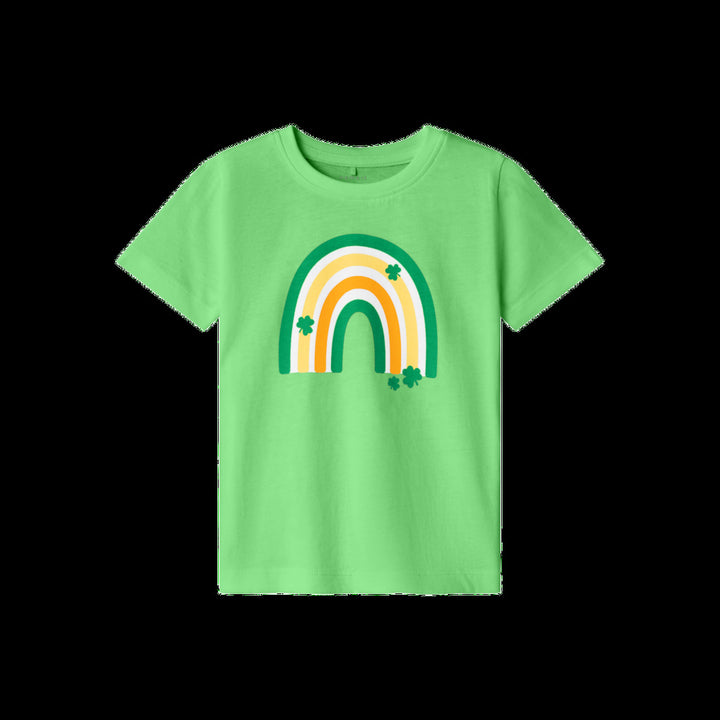 Mini Neutral T - shirt BILLIE Irish green Regular Fit