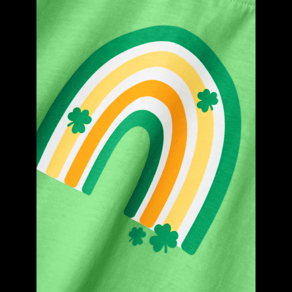 Mini Neutral T - shirt BILLIE Irish green Regular Fit