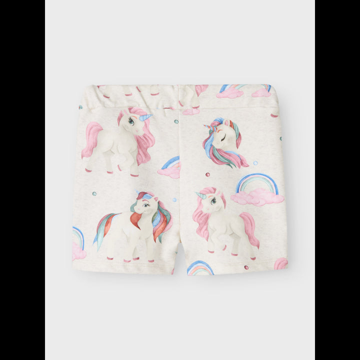 Mini Short HARUMI Peyote Melange Regular Fit