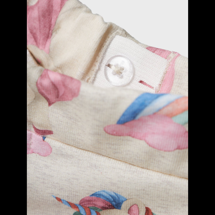 Mini Short HARUMI Peyote Melange Regular Fit