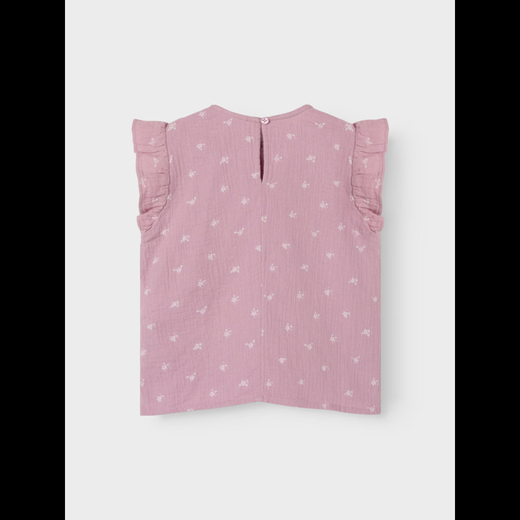 Mini Top HINKIA Mauve Shadows Loose Fit