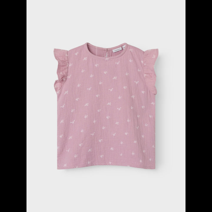 Mini Top HINKIA Mauve Shadows Loose Fit