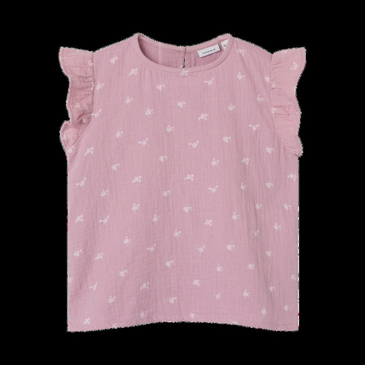 Mini Top HINKIA Mauve Shadows Loose Fit