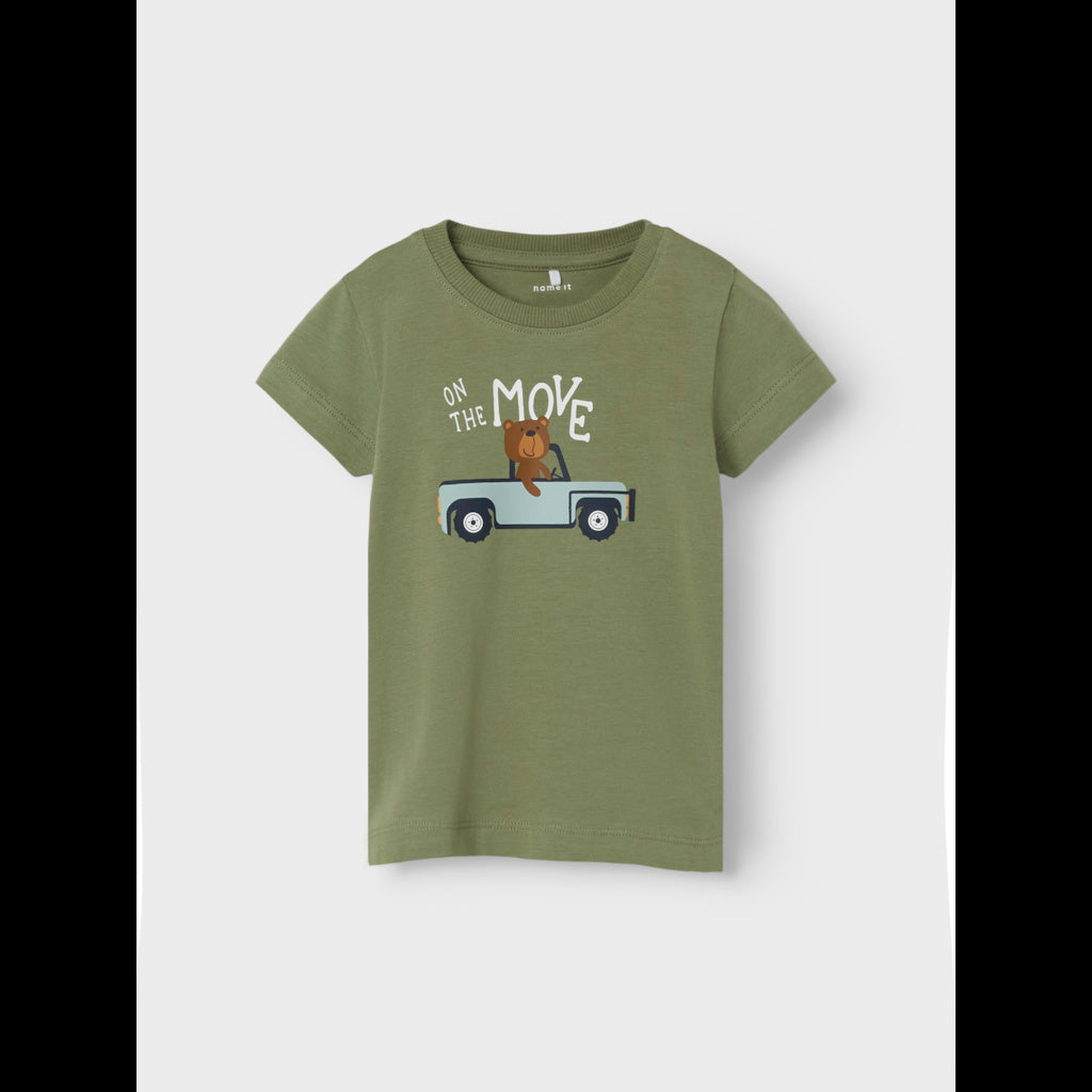 Baby Top HENROY Oil Green Regular Fit