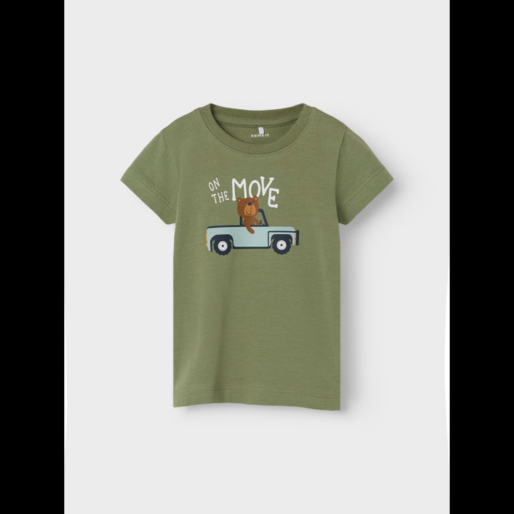 Baby Top HENROY Oil Green Regular Fit