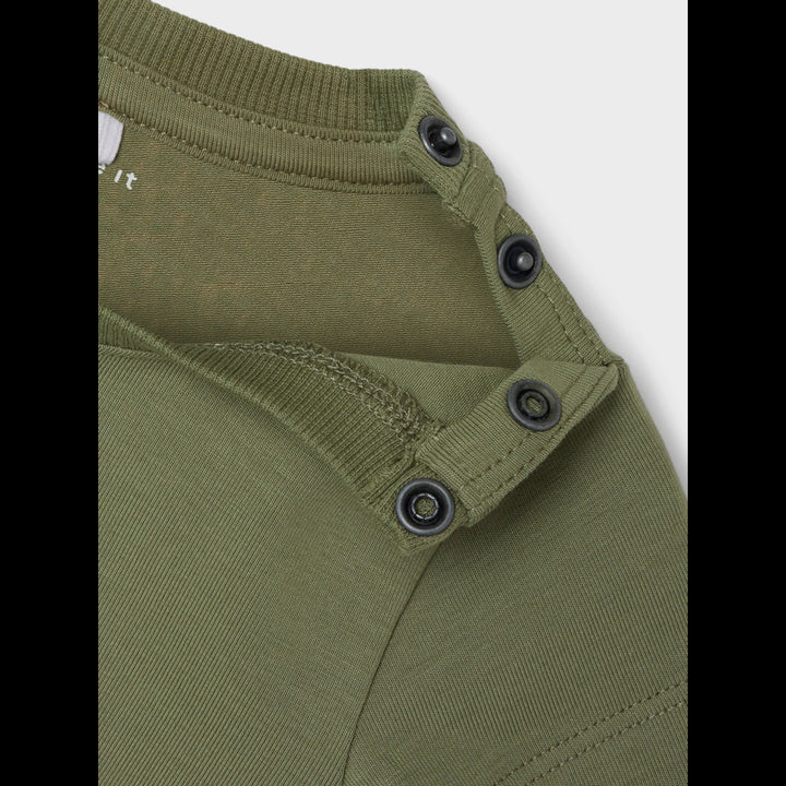 Baby Top HENROY Oil Green Regular Fit