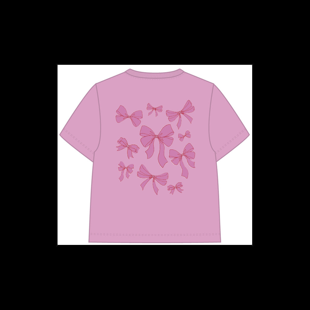 Mini T - shirt LILLIAN Pastel Lavender Regular Fit