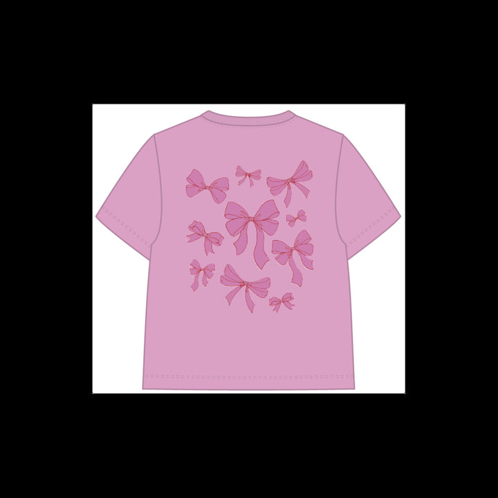 Mini T - shirt LILLIAN Pastel Lavender Regular Fit