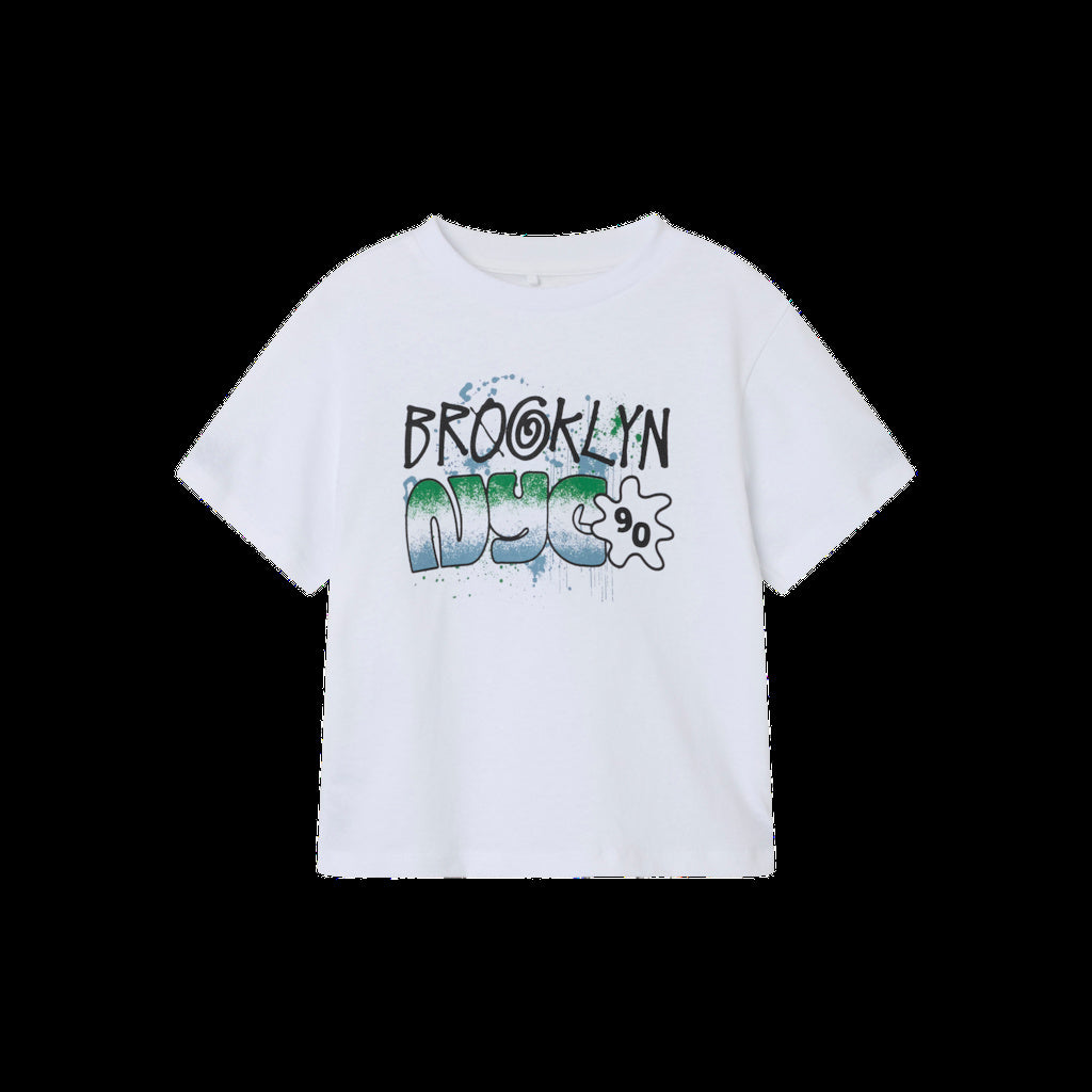 Mini T - shirt HENRY Bright White Regular Fit