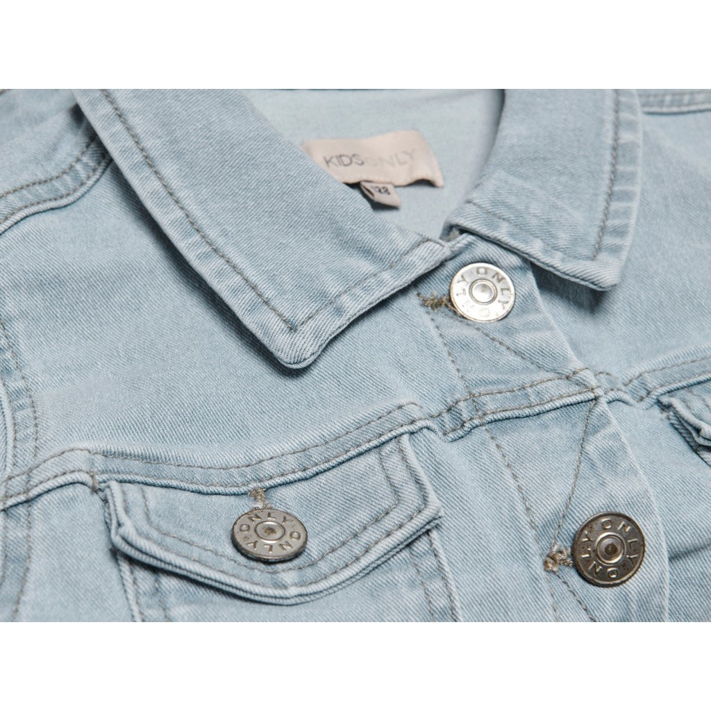 Kinder Jeansjacke SARA Hellblau Denim