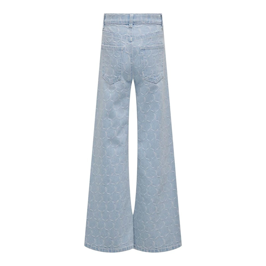 Kids spijkerbroek HOPE ELIZA Light Blue Denim Wide Leg Fit