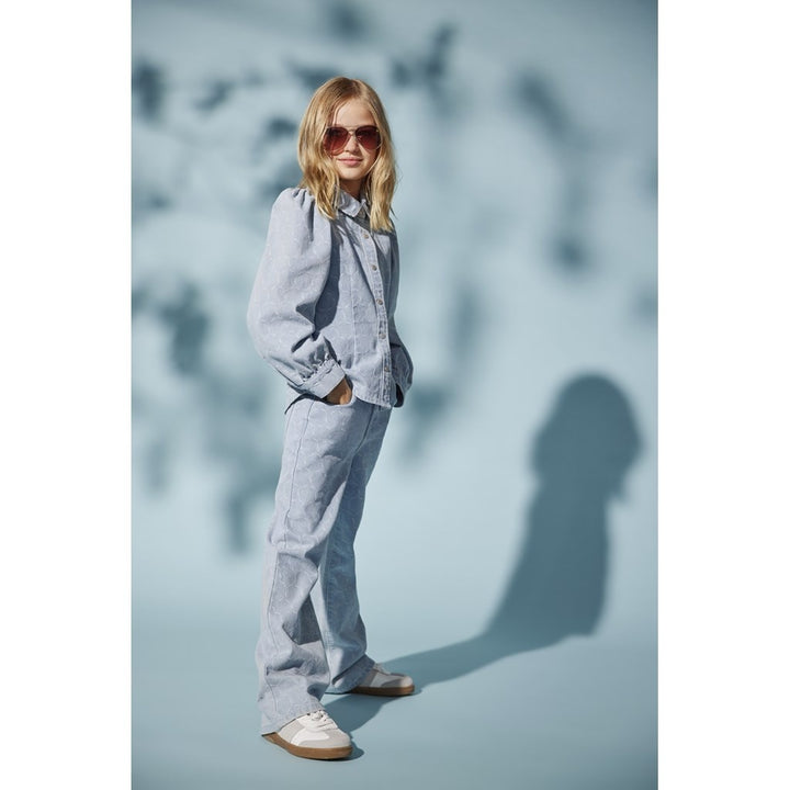 Kids spijkerbroek HOPE ELIZA Light Blue Denim Wide Leg Fit