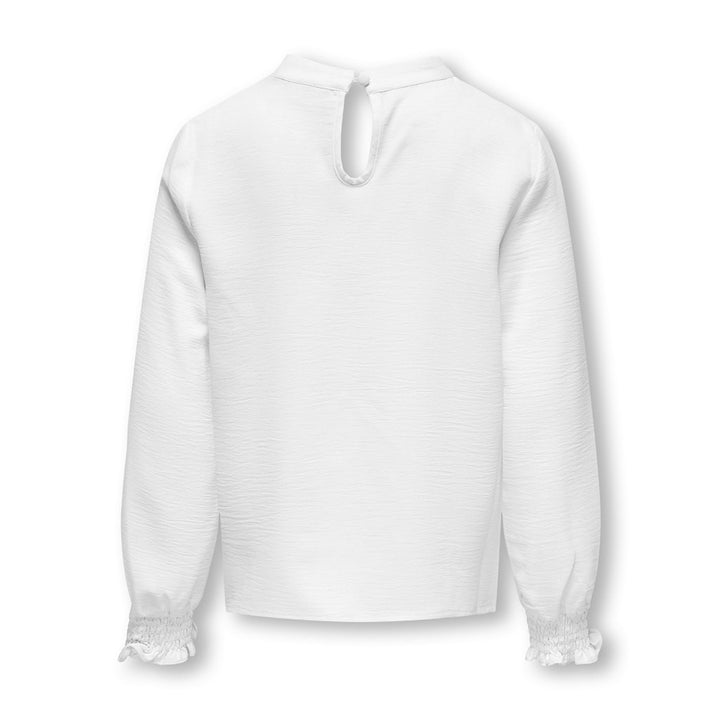 Kids longsleeve METTE White Regular Fit