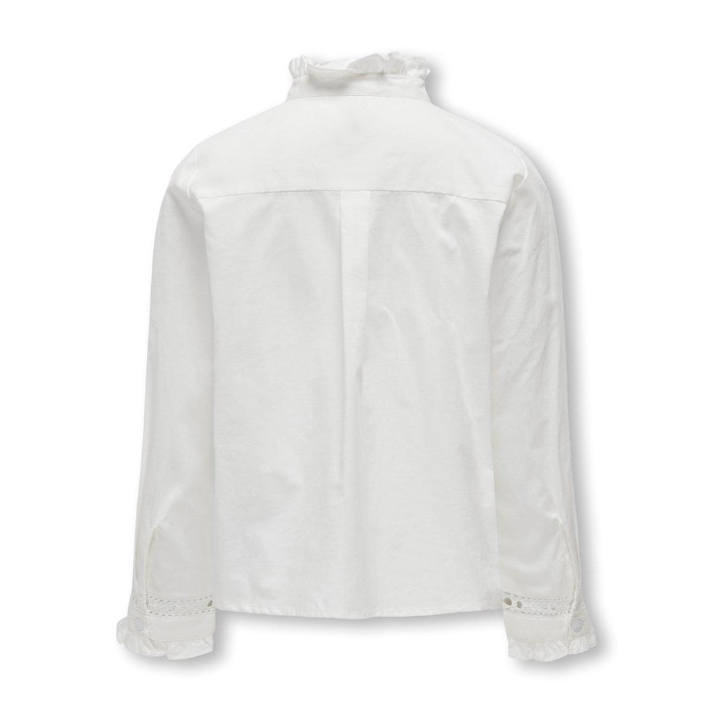 Kids blouse LINA Cloud Dancer Regular Fit