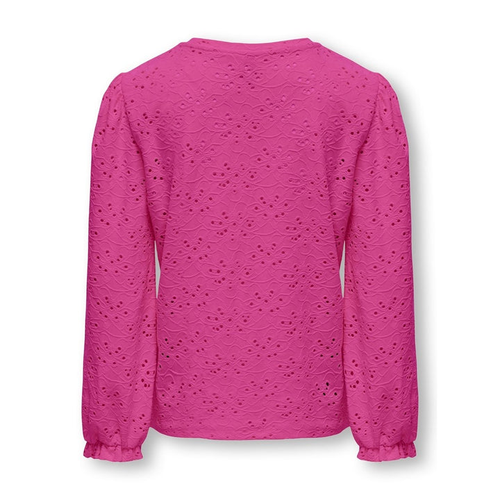 Kids longsleeve MILLA Raspberry Rose Regular Fit