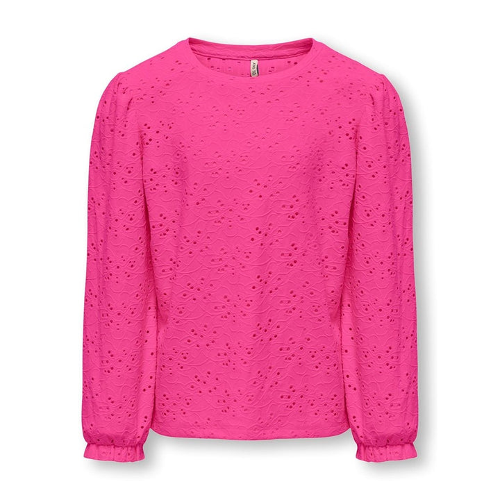 Kids longsleeve MILLA Raspberry Rose Regular Fit