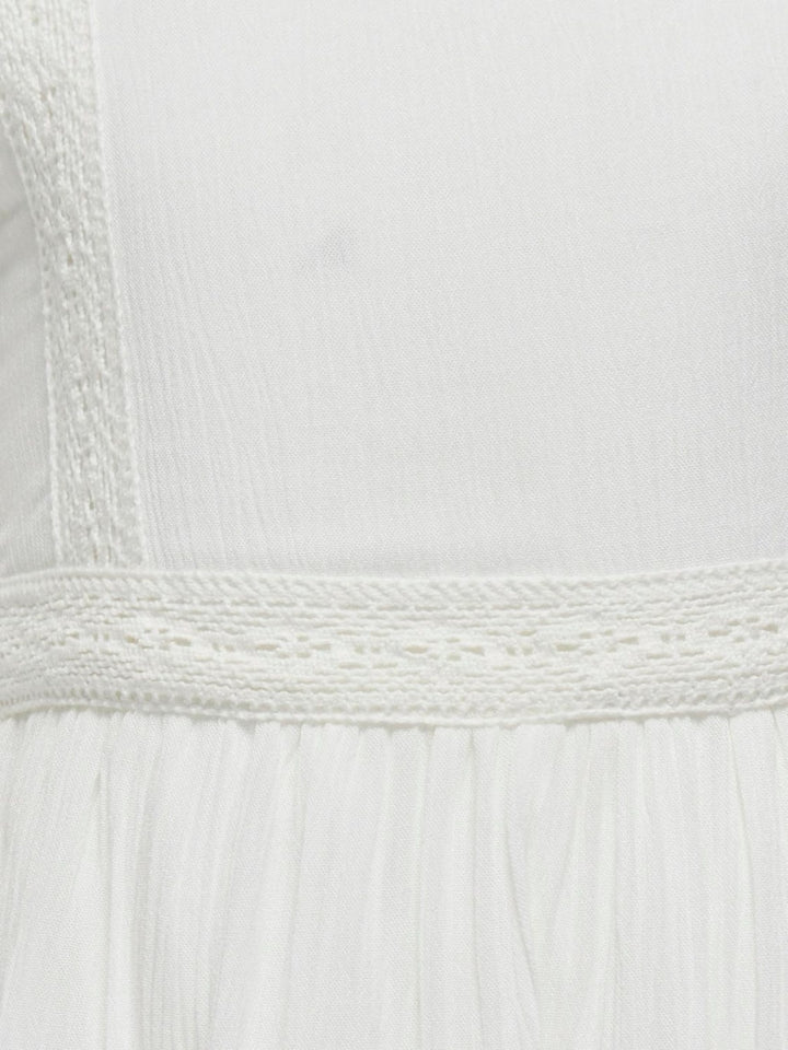 Jurk EVA Cloud Dancer Regular Fit