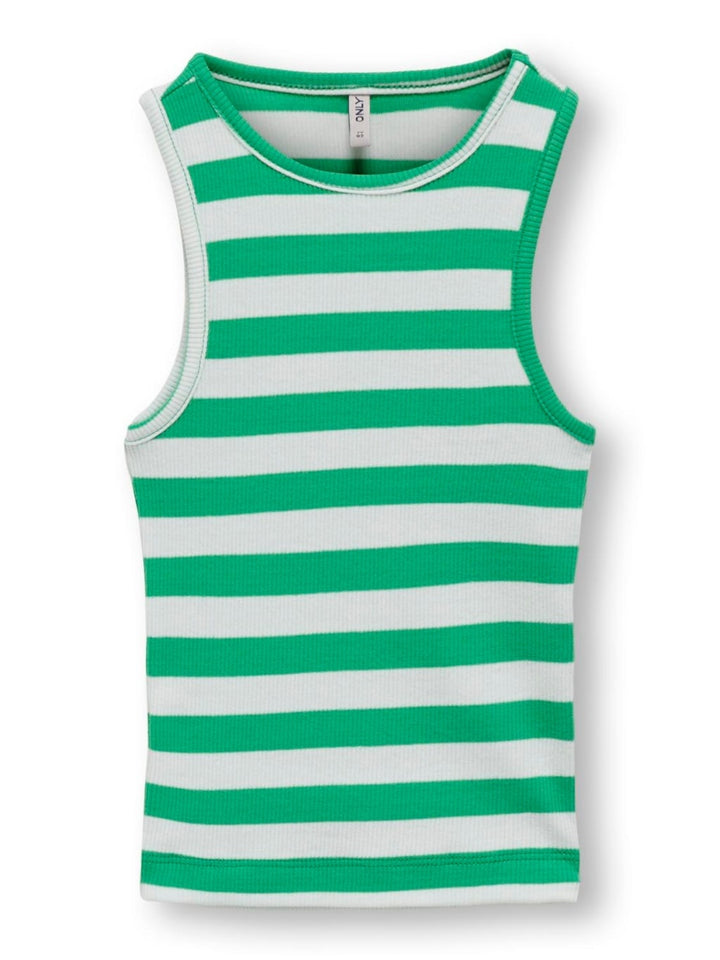 Mini tanktop KENYA Deep Mint Cloud Dancer Regular Fit