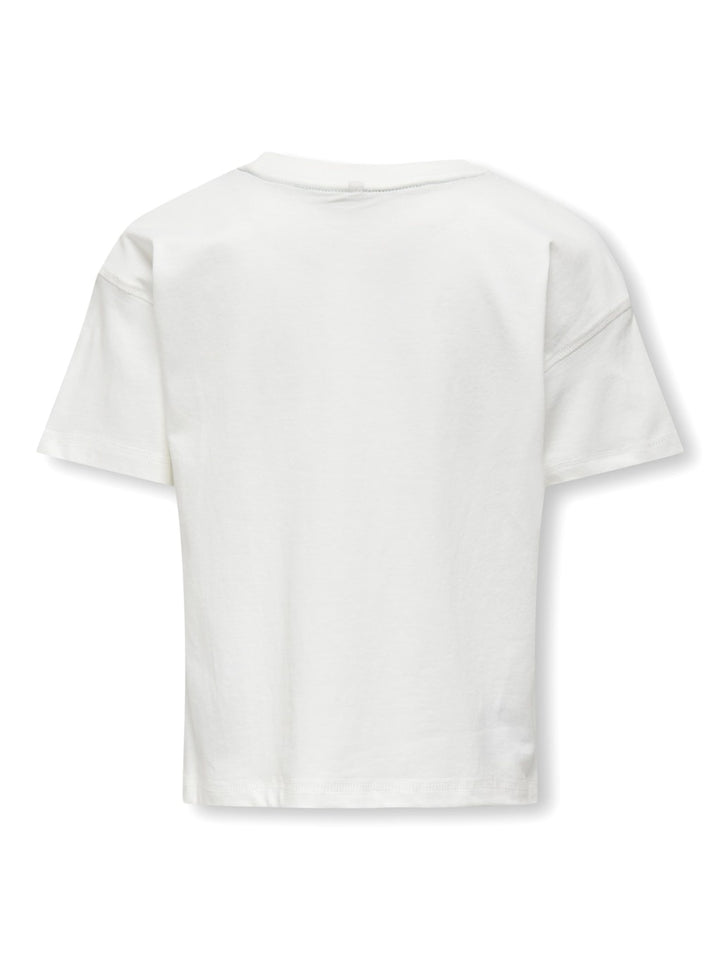 T - Shirt SINNA Cloud Dancer Azur Regular Fit