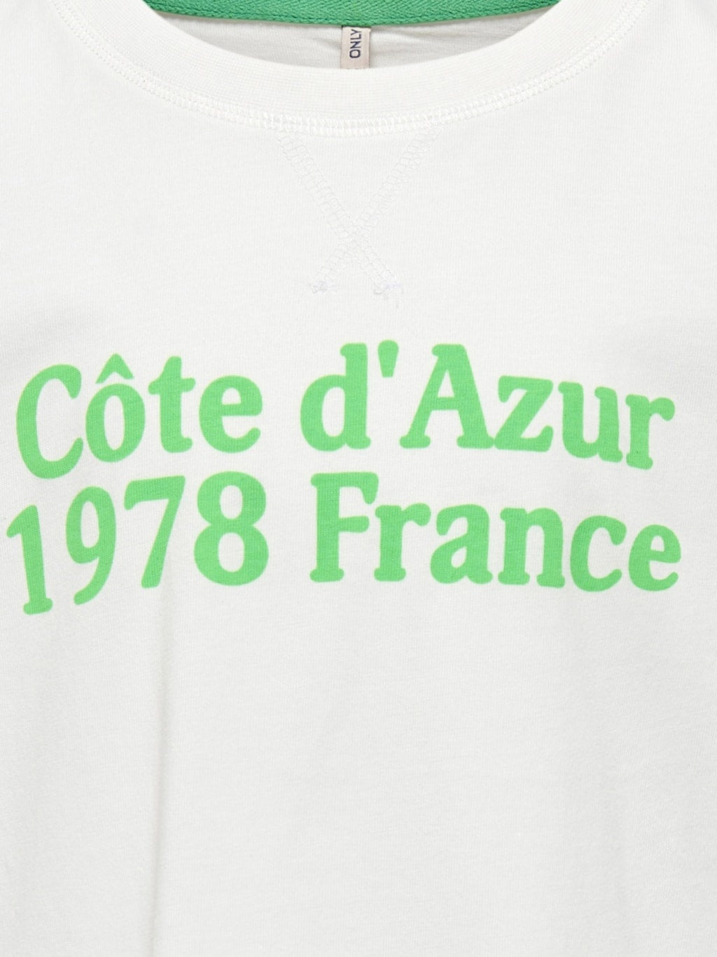 T - Shirt SINNA Cloud Dancer Azur Regular Fit