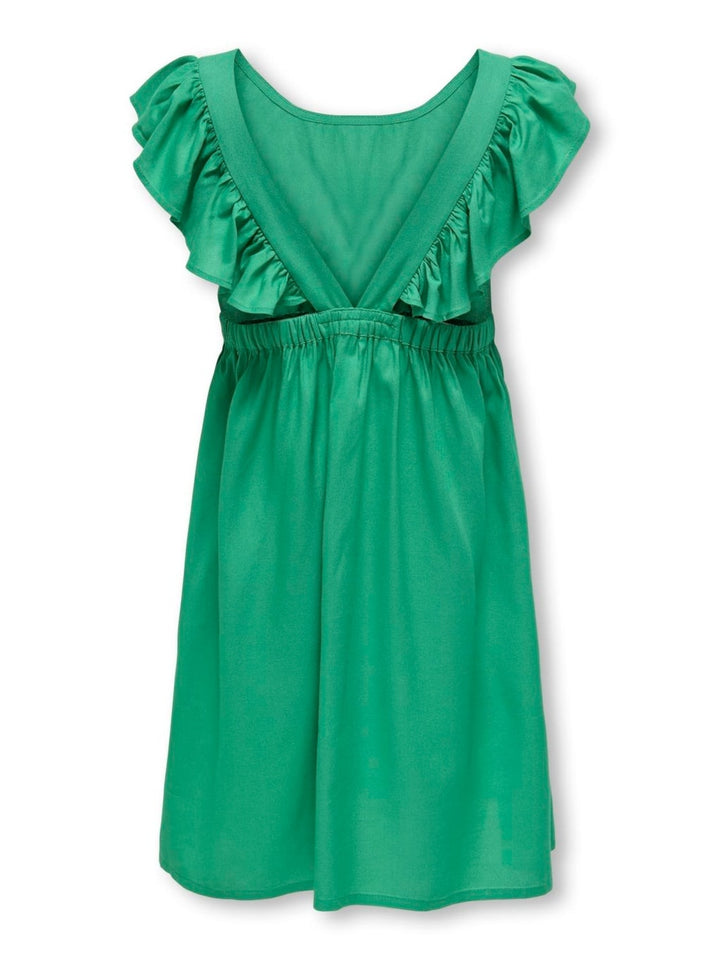 Jurk DOTTY Deep Mint Volume Fit