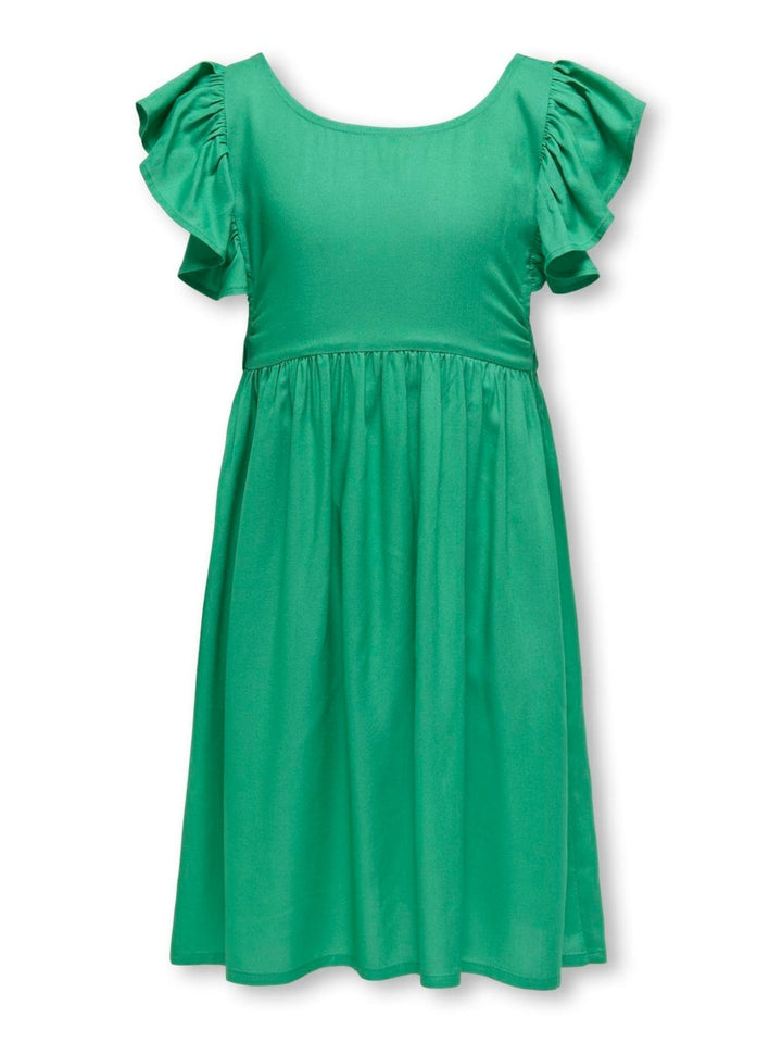 Jurk DOTTY Deep Mint Volume Fit