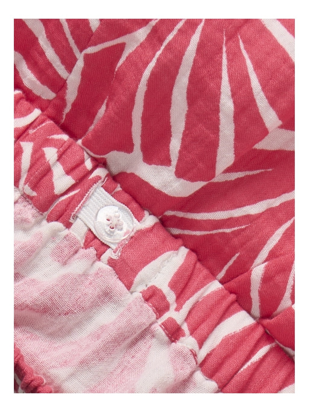 Korte broek THYRA Tofu Mexicana Palm Regular Fit