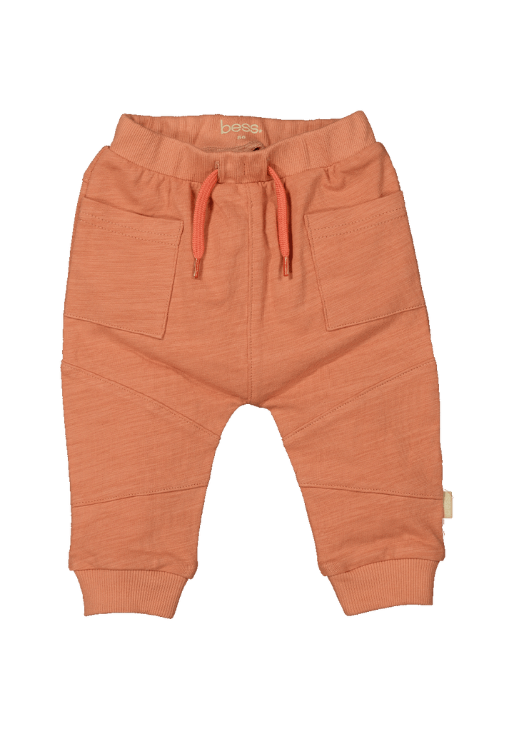 Broek Slub Pocket Burnt Sienna